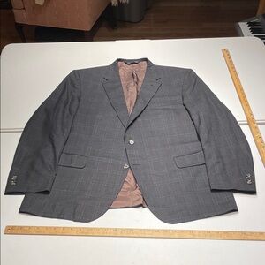 Coppley size 56/46 (XL) Charcoal Grey with Blue Glen Check Sports Jacket